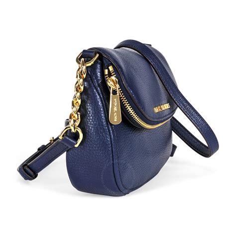 michael kors bedford navy|michael kors bedford flat crossbody.